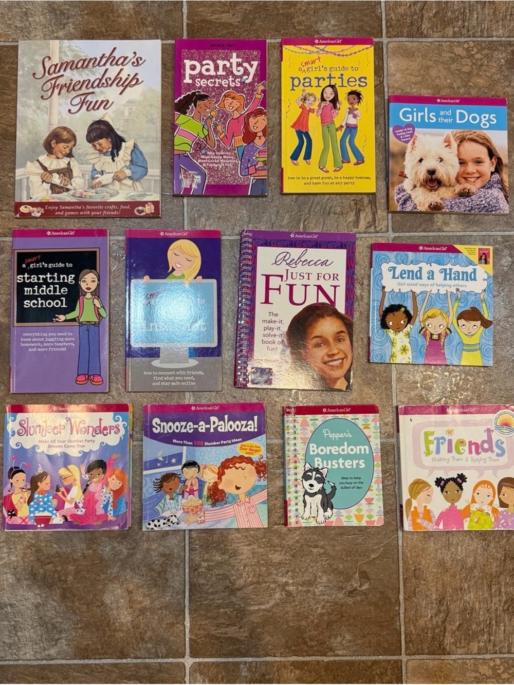 American Girl Smart Girls Guide Book Lot 13